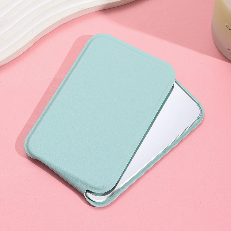 Ins Style egyszínű sminktükör diákkollégium átlátszó sminktükör utazó hordozható hordozható hordozható kis tükör összecsukható hordozható