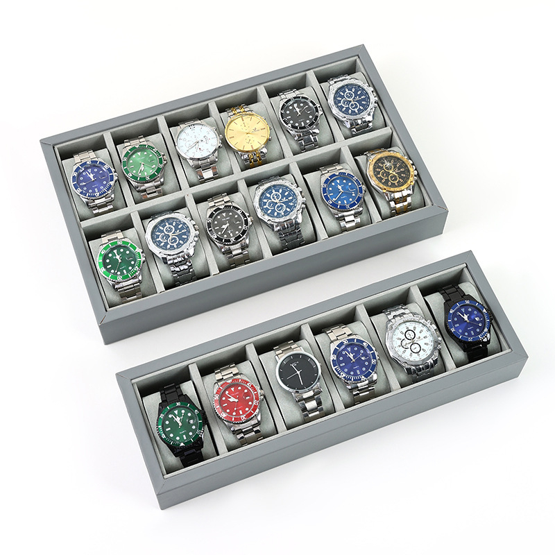 Hall PU nahast kellade vitriinkapp suure mahutavusega 30 ruudustikuga kellade vitriinkapp meeste ja naiste käevõrude hoiustamiseks