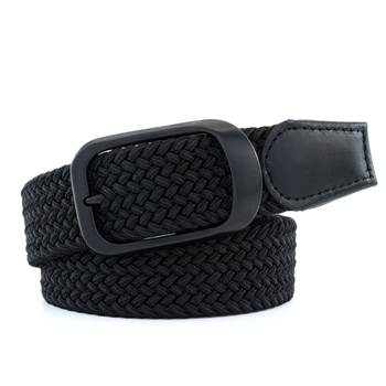 Több méretű férfi és női alkalmi, minden mérkőzésre alkalmas, rugalmas fonott öv tűcsattal, sportdivatos golföv