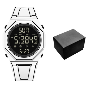 2024 νέο φοιτητικό ανδρικό ρολόι κινουμένων σχεδίων δημιουργικό δισδιάστατο καρτούν ρολόι ανέμου βάθος αδιάβροχο ρολόι μόδας