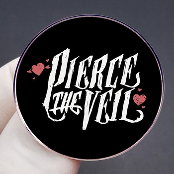 Pierce The Veil Pierce Fátyol Bross Rockzenekar Kitűző Jelvény Fémötvözet Jelvény