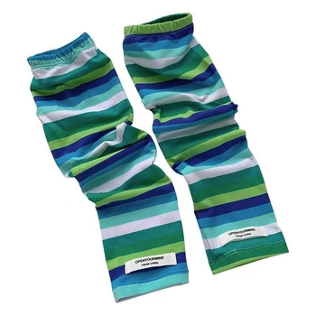 Γυναικεία ριγέ μανίκια προστασίας από τον ήλιο μεταξωτά μανίκια Ice, καλοκαιρινά μανίκια προστασίας από τον ήλιο, προστασία από την υπεριώδη ακτινοβολία, προστασία από τον ήλιο, προστασία από τα χέρια