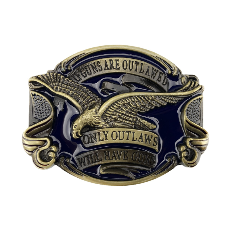 Εξατομικευμένη αγκράφα ζώνης αετού ευρωπαϊκής και αμερικανικής δυτικής ζώνης τζιν αγκράφα ζώνης με ζωική αγκράφα παντελονιού μόδας ομαλή αγκράφα