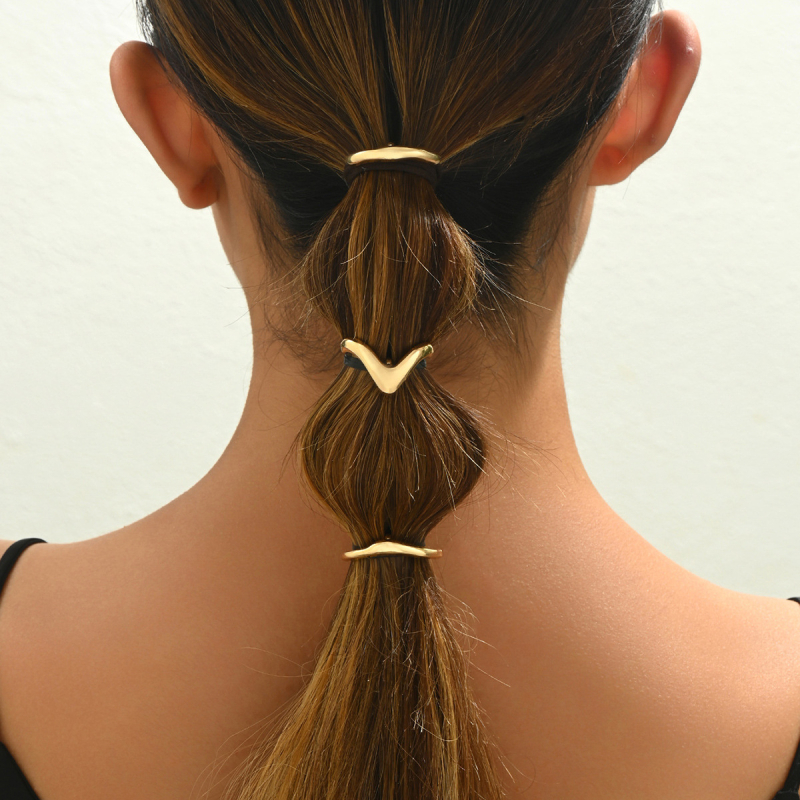 Elegáns japán stílusú hajcsat, egyszerű európai és amerikai stílusú dekoratív hajkampó, ötvözetből készült hajdugó, retro hajvilla, barackszínű farokcsat, női kiegészítők