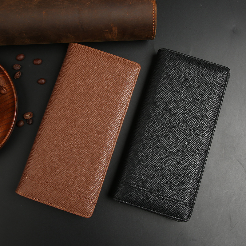 Novi novčanik Muški dugi novčanik Moderan jednostavan mladenački višekapacitetni mekani novčanik Poslovna torba za odijelo