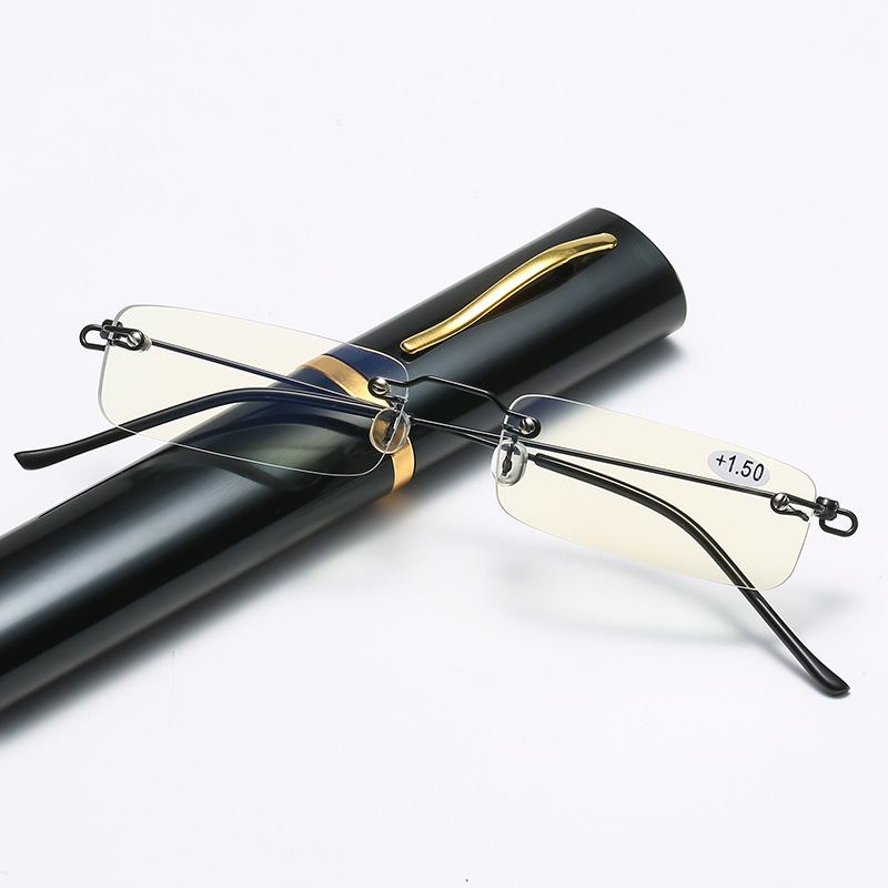 Tolltartó, kék fény elleni olvasószemüveg, férfi középkorú és idős, könnyű, nagy felbontású, fáradtságmentes olvasószemüveg, leesésgátló szemüveg