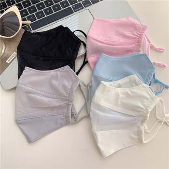 Päikesekaitsemask naistele UV-kindel võrgust hingav suvine õhuke silmanurgast 3D kolmemõõtmeline tolmukindel näokate mask