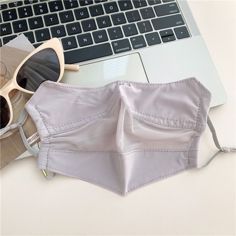 Päikesekaitsemask naistele UV-kindel võrgust hingav suvine õhuke silmanurgast 3D kolmemõõtmeline tolmukindel näokate mask