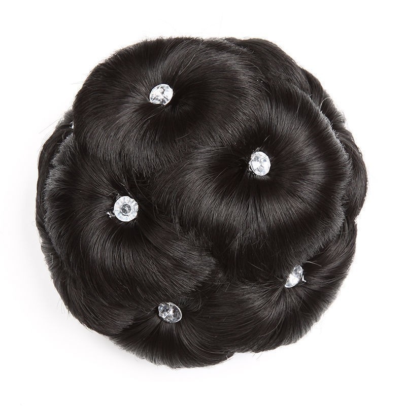 Üheksa lille, viievärviline juukserõngas, pallipea, lilleline juuksekott, kinnitusklamber, juukseklamber, võltsjuuste lokirõngas, laos, hulgimüügis