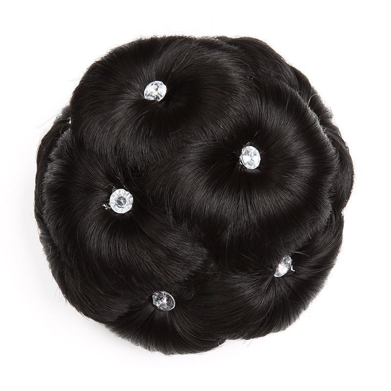 Üheksa lille, viievärviline juukserõngas, pallipea, lilleline juuksekott, kinnitusklamber, juukseklamber, võltsjuuste lokirõngas, laos, hulgimüügis