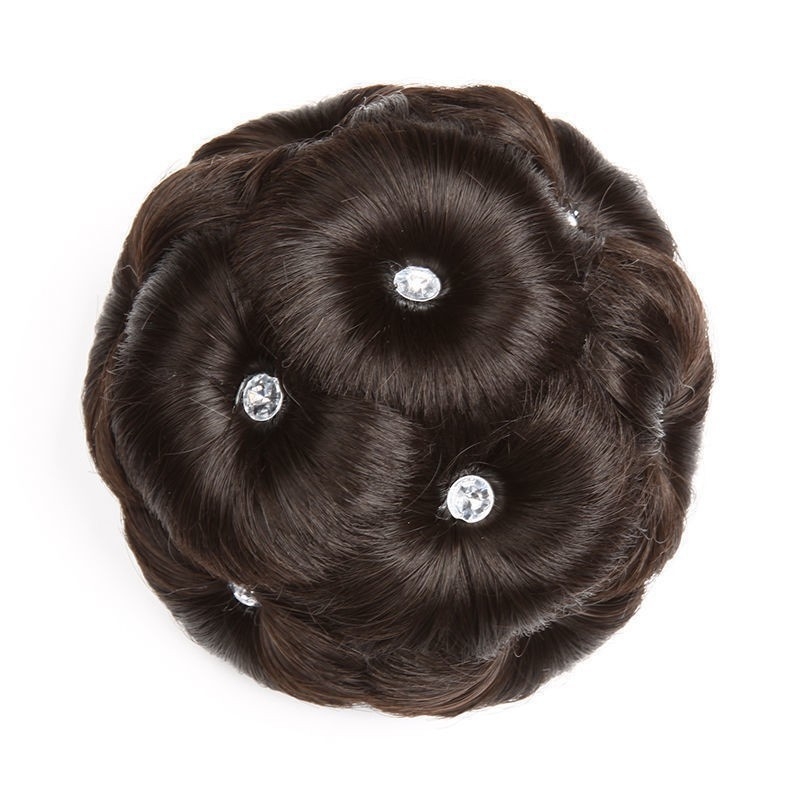 Üheksa lille, viievärviline juukserõngas, pallipea, lilleline juuksekott, kinnitusklamber, juukseklamber, võltsjuuste lokirõngas, laos, hulgimüügis