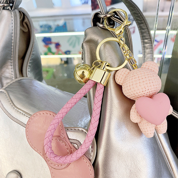 Δημιουργική Αγάπη Αρκούδα Μπρελόκ Ρητίνη Ζευγάρι Κούκλα Σχολική Τσάντα Μπρελόκ Κρεμαστό Αυτοκίνητο Μικρό Δώρο Χονδρικής