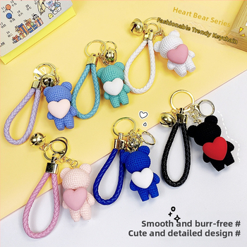 Δημιουργική Αγάπη Αρκούδα Μπρελόκ Ρητίνη Ζευγάρι Κούκλα Σχολική Τσάντα Μπρελόκ Κρεμαστό Αυτοκίνητο Μικρό Δώρο Χονδρικής