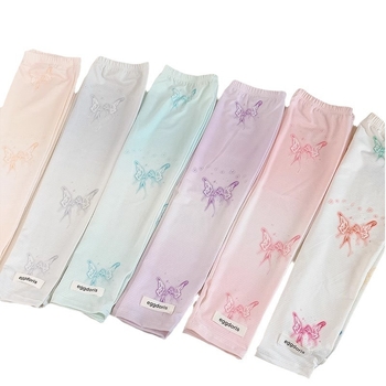 2024 νέα αντηλιακά μανίκια γυναικών αντι-υπεριώδη προστασία βραχίονα πάγου μεταξωτό χαριτωμένο σκίαστρο πεταλούδα μανίκι πάγου χονδρικής εργοστάσιο