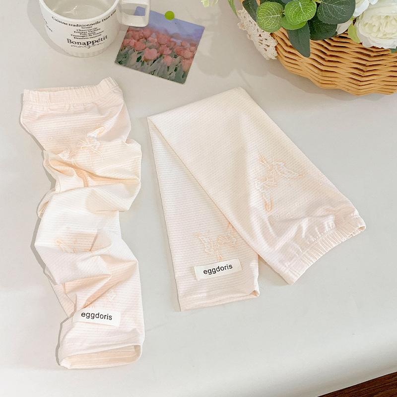 2024 új napvédő hüvelyek női ultraibolya sugárzás elleni karvédelem jég selyem aranyos napellenző pillangó jég hüvely nagykereskedelmi gyár