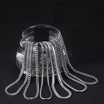 Személyre szabott, uralkodó rozsdamentes acél kubai lánc elemmel ellátott, divatos férfi insects, női, könnyű, luxus, elegáns, sárkánycsontból készült, európai és amerikai, határokon átnyúló lánc