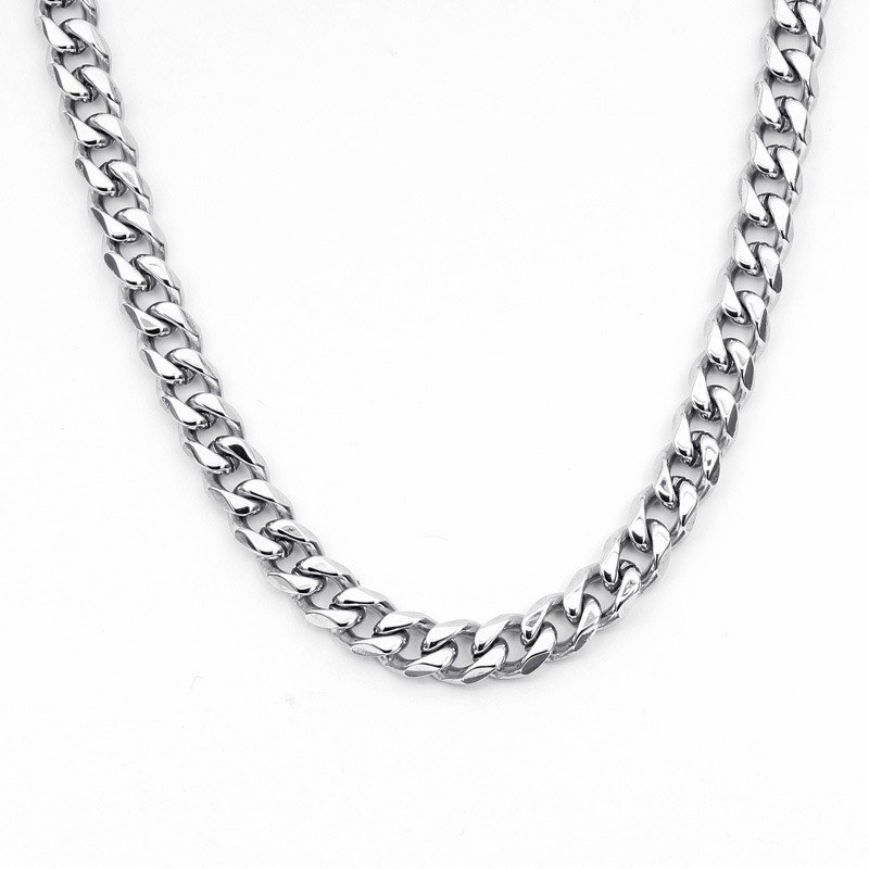 Személyre szabott, uralkodó rozsdamentes acél kubai lánc elemmel ellátott, divatos férfi insects, női, könnyű, luxus, elegáns, sárkánycsontból készült, európai és amerikai, határokon átnyúló lánc