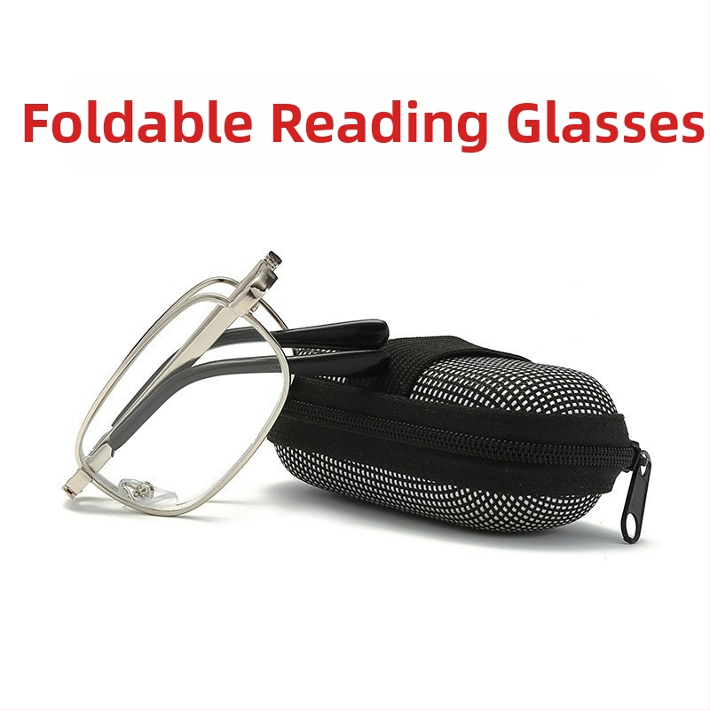 Hordozható, összecsukható, kék fény elleni presbioszkópos szemüveg, unisex klasszikus presbioszkópos szemüveg, futó Jianghu istálló szemüveg