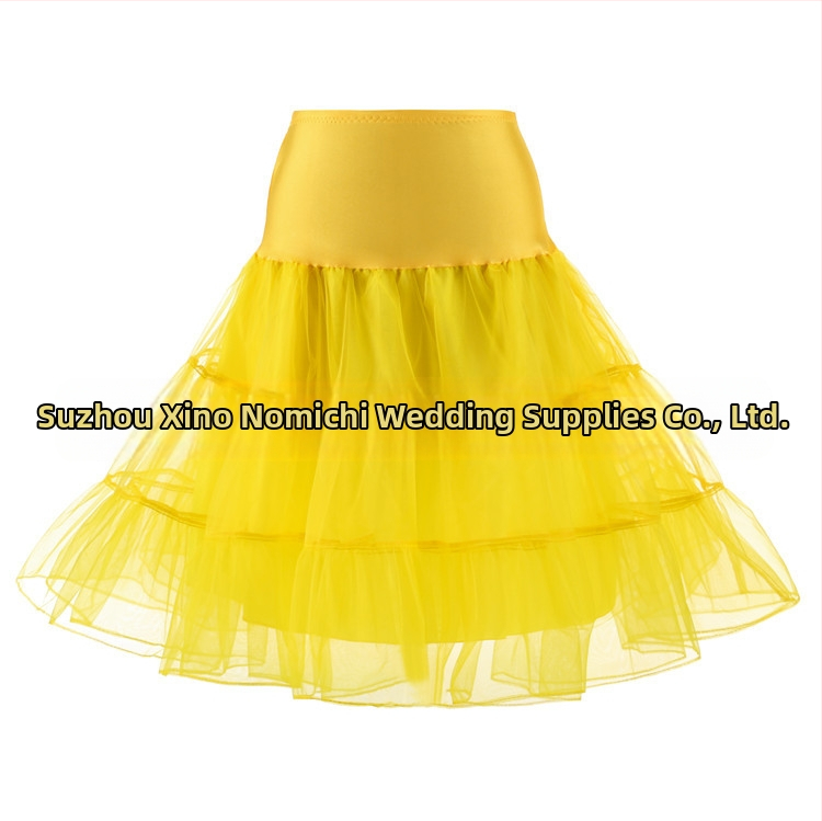 Prekogranična opskrba retro mrežaste tutu suknje bez kostiju za vjenčanje, užurbana Aliexpress, nasilna šarena tutu suknja s podsuknjom