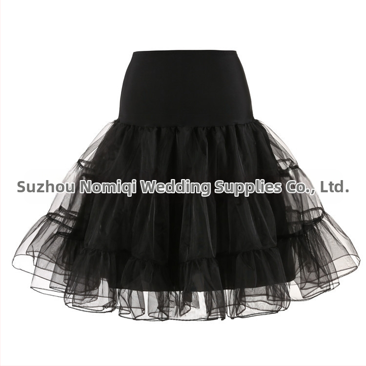 Prekogranična opskrba retro mrežaste tutu suknje bez kostiju za vjenčanje, užurbana Aliexpress, nasilna šarena tutu suknja s podsuknjom