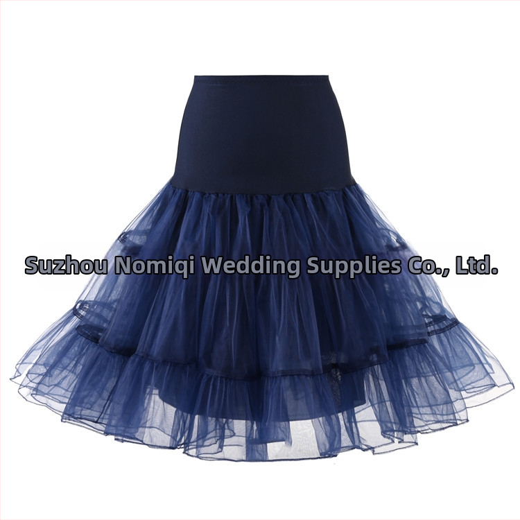 Prekogranična opskrba retro mrežaste tutu suknje bez kostiju za vjenčanje, užurbana Aliexpress, nasilna šarena tutu suknja s podsuknjom