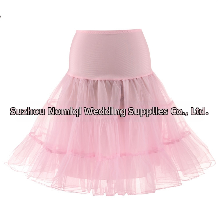 Prekogranična opskrba retro mrežaste tutu suknje bez kostiju za vjenčanje, užurbana Aliexpress, nasilna šarena tutu suknja s podsuknjom