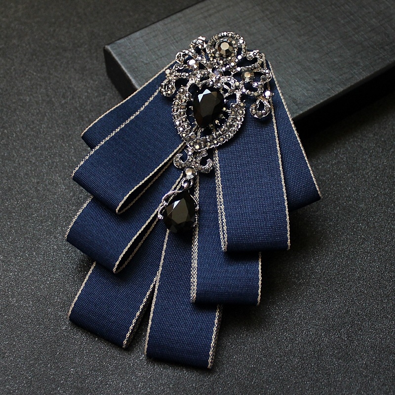 Meeste krae lillega Korea stiilis Euroopa ja Ameerika stiilis kikilipsu aksessuaarid Pulmadeks ja lavale esinemiseks mõeldud kikilipsu krae aksessuaarid laos