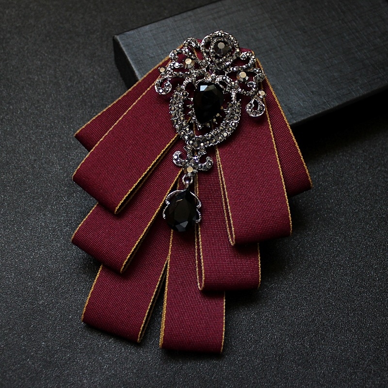 Meeste krae lillega Korea stiilis Euroopa ja Ameerika stiilis kikilipsu aksessuaarid Pulmadeks ja lavale esinemiseks mõeldud kikilipsu krae aksessuaarid laos