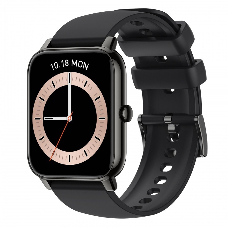 Okosóra P90 Új 1,85 négyzet alakú képernyő Bluetooth hívásinformációk Légzéstréning Pulzus Alvásfigyelés