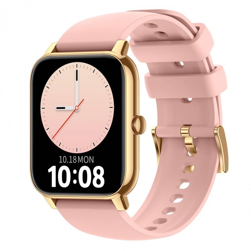 Okosóra P90 Új 1,85 négyzet alakú képernyő Bluetooth hívásinformációk Légzéstréning Pulzus Alvásfigyelés