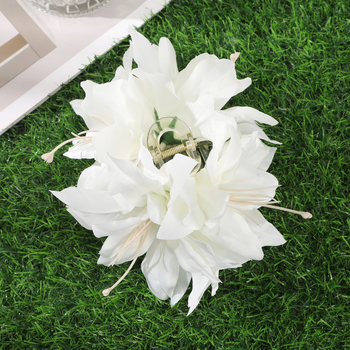 2024 Νέα Προσομοίωση Ψεύτικων Λουλουδιών Γάμου Νυφική Κάλτσα Κορσάζ Διακοσμητικά Λουλούδια Ρομαντικά