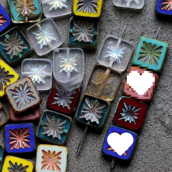 11 cseh gyöngy 31 színű négyzet alakú antik gyöngy üveggyöngyök üveggyöngyök kézzel készített ékszerek kiegészítők anyagok