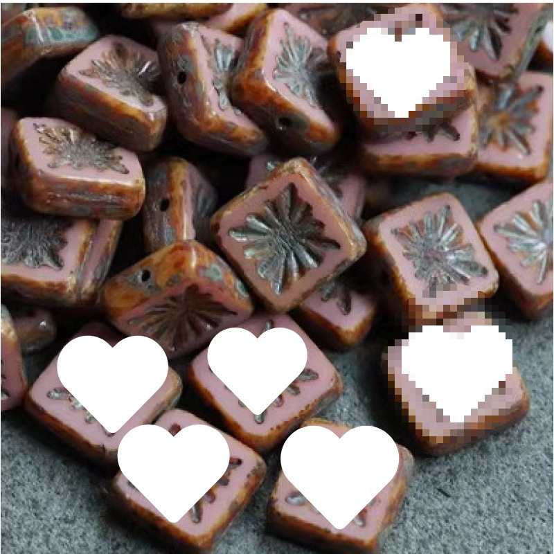 11 cseh gyöngy 31 színű négyzet alakú antik gyöngy üveggyöngyök üveggyöngyök kézzel készített ékszerek kiegészítők anyagok