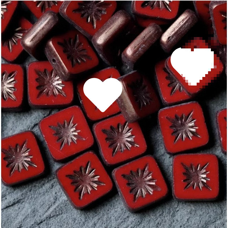 11 cseh gyöngy 31 színű négyzet alakú antik gyöngy üveggyöngyök üveggyöngyök kézzel készített ékszerek kiegészítők anyagok