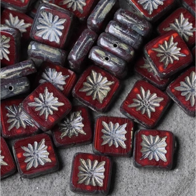 11 cseh gyöngy 31 színű négyzet alakú antik gyöngy üveggyöngyök üveggyöngyök kézzel készített ékszerek kiegészítők anyagok