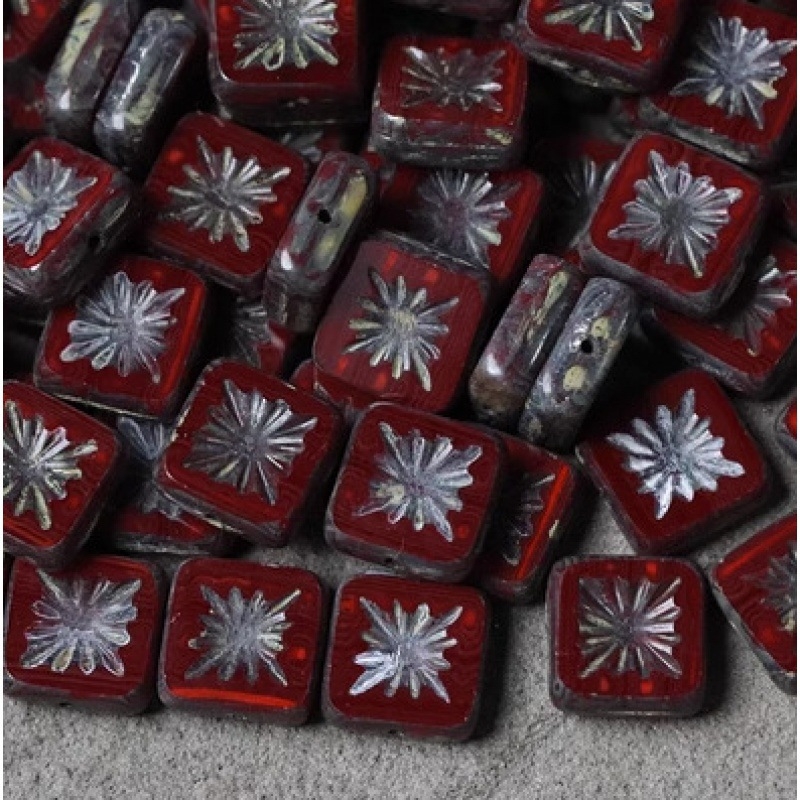 11 cseh gyöngy 31 színű négyzet alakú antik gyöngy üveggyöngyök üveggyöngyök kézzel készített ékszerek kiegészítők anyagok