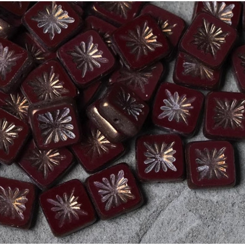 11 cseh gyöngy 31 színű négyzet alakú antik gyöngy üveggyöngyök üveggyöngyök kézzel készített ékszerek kiegészítők anyagok