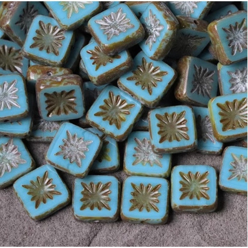 11 cseh gyöngy 31 színű négyzet alakú antik gyöngy üveggyöngyök üveggyöngyök kézzel készített ékszerek kiegészítők anyagok