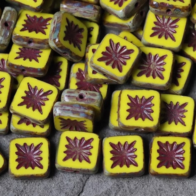 11 cseh gyöngy 31 színű négyzet alakú antik gyöngy üveggyöngyök üveggyöngyök kézzel készített ékszerek kiegészítők anyagok