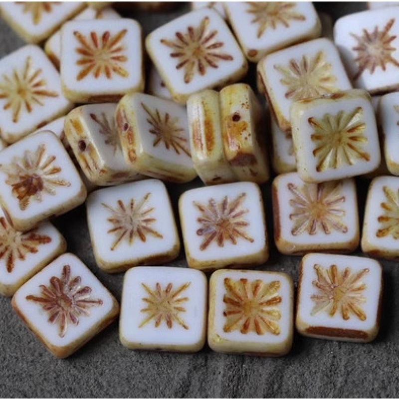 11 cseh gyöngy 31 színű négyzet alakú antik gyöngy üveggyöngyök üveggyöngyök kézzel készített ékszerek kiegészítők anyagok