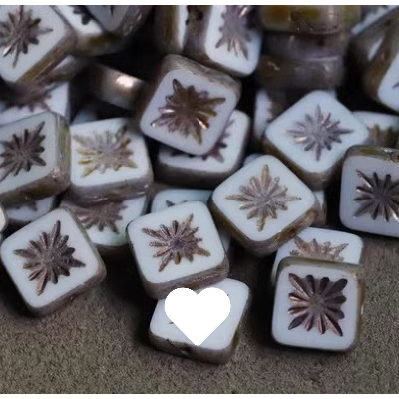 11 cseh gyöngy 31 színű négyzet alakú antik gyöngy üveggyöngyök üveggyöngyök kézzel készített ékszerek kiegészítők anyagok