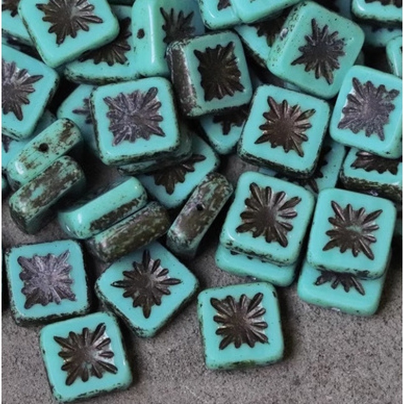 11 cseh gyöngy 31 színű négyzet alakú antik gyöngy üveggyöngyök üveggyöngyök kézzel készített ékszerek kiegészítők anyagok