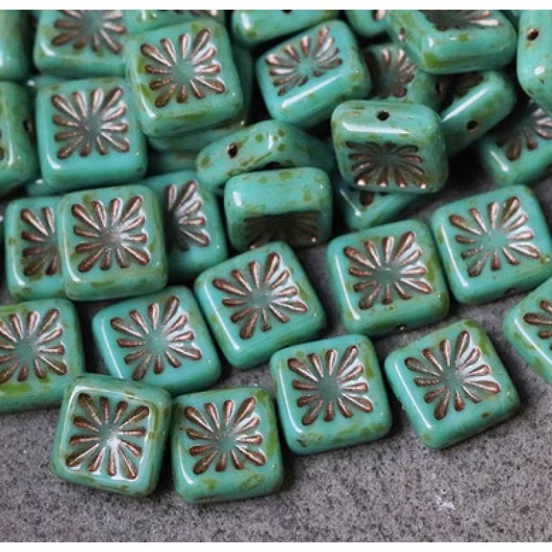 11 cseh gyöngy 31 színű négyzet alakú antik gyöngy üveggyöngyök üveggyöngyök kézzel készített ékszerek kiegészítők anyagok