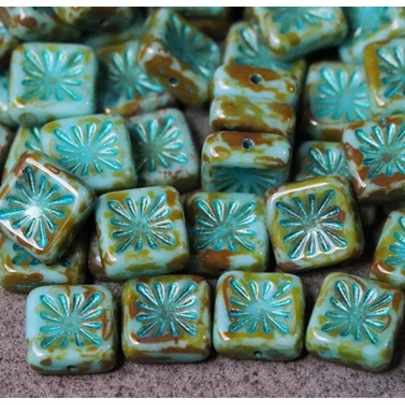 11 cseh gyöngy 31 színű négyzet alakú antik gyöngy üveggyöngyök üveggyöngyök kézzel készített ékszerek kiegészítők anyagok