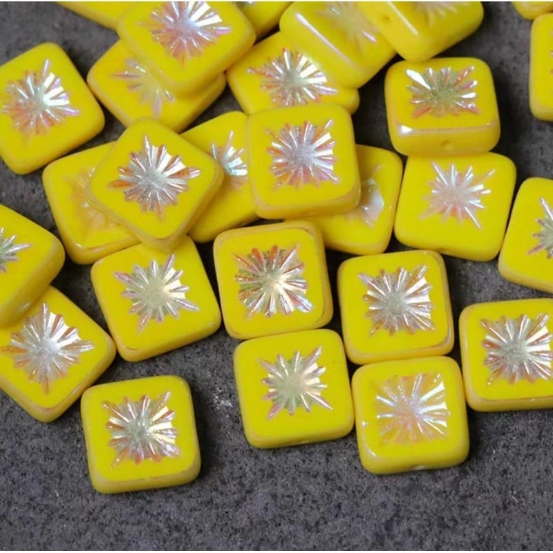 11 cseh gyöngy 31 színű négyzet alakú antik gyöngy üveggyöngyök üveggyöngyök kézzel készített ékszerek kiegészítők anyagok