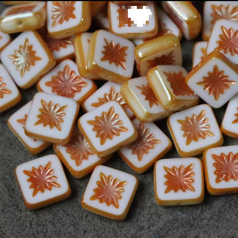 11 cseh gyöngy 31 színű négyzet alakú antik gyöngy üveggyöngyök üveggyöngyök kézzel készített ékszerek kiegészítők anyagok