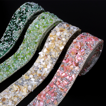 Strassz csík színes forró fúrópaszta ruházati kiegészítők öntapadós fúrócsík barkács kiegészítők dekoratív gyanta fúrócsík flash fúrópaszta
