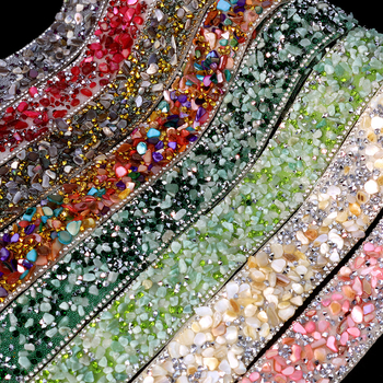 Strassz csík színes forró fúrópaszta ruházati kiegészítők öntapadós fúrócsík barkács kiegészítők dekoratív gyanta fúrócsík flash fúrópaszta