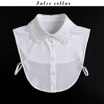Ψεύτικο κολάρο γυναικών ψεύτικο κολάρο πουλόβερ εσωτερική διακόσμηση μπλε ψεύτικο κολάρο πουκάμισου νέο ψεύτικο κολάρο διασυνοριακός κατασκευαστής χονδρικής