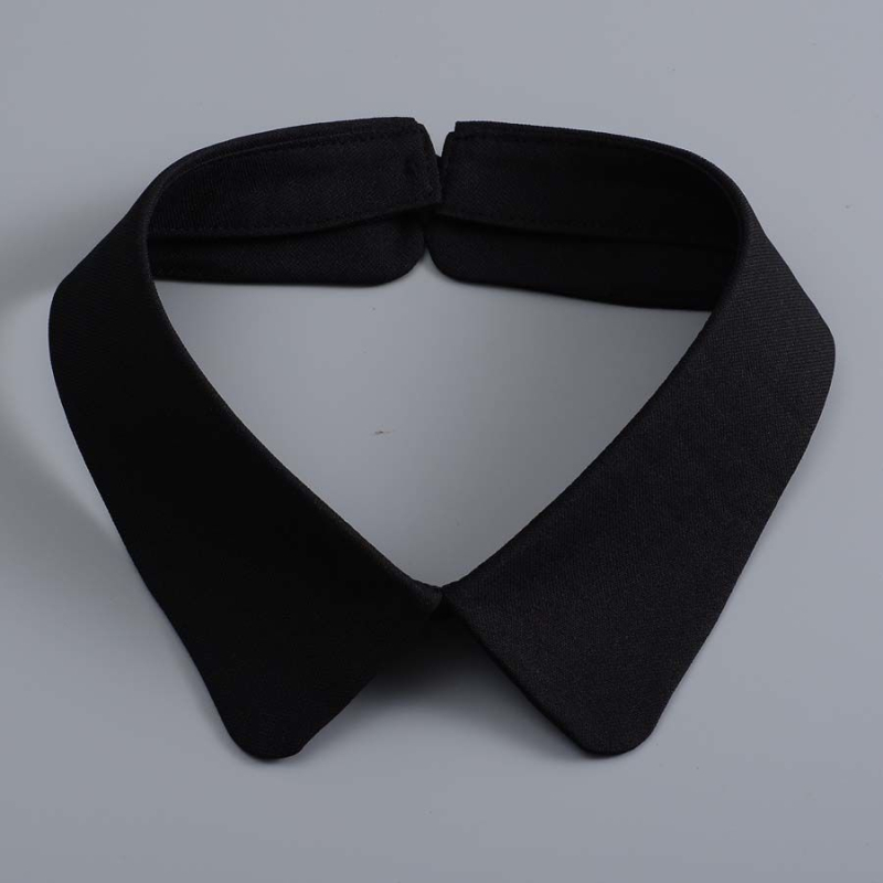 Minden mérkőzésre alkalmas, dekoratív, egyszínű inggallér, női gallér, kantáros, nyári, hamisgallér, pamut, utcai, kisméretű, négyzet alakú gallér